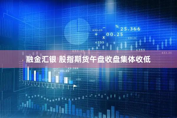 融金汇银 股指期货午盘收盘集体收低